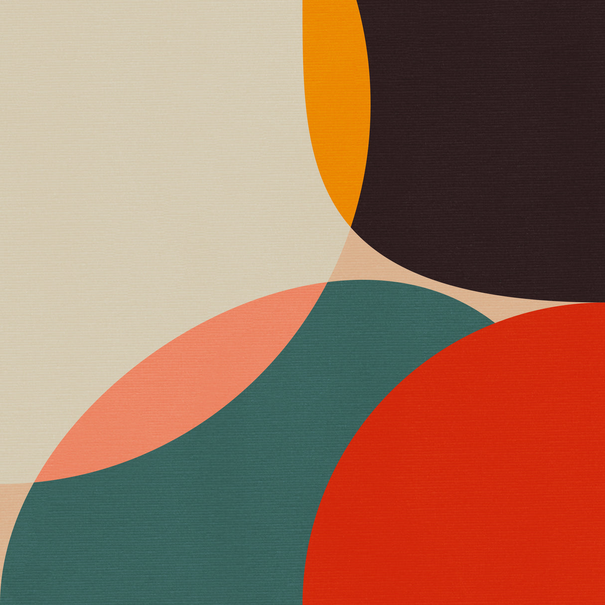 Bauhaus Modern Bold 4 Poster och Canvastavla
