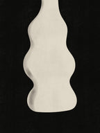Wavy White Vase Poster och Canvastavla