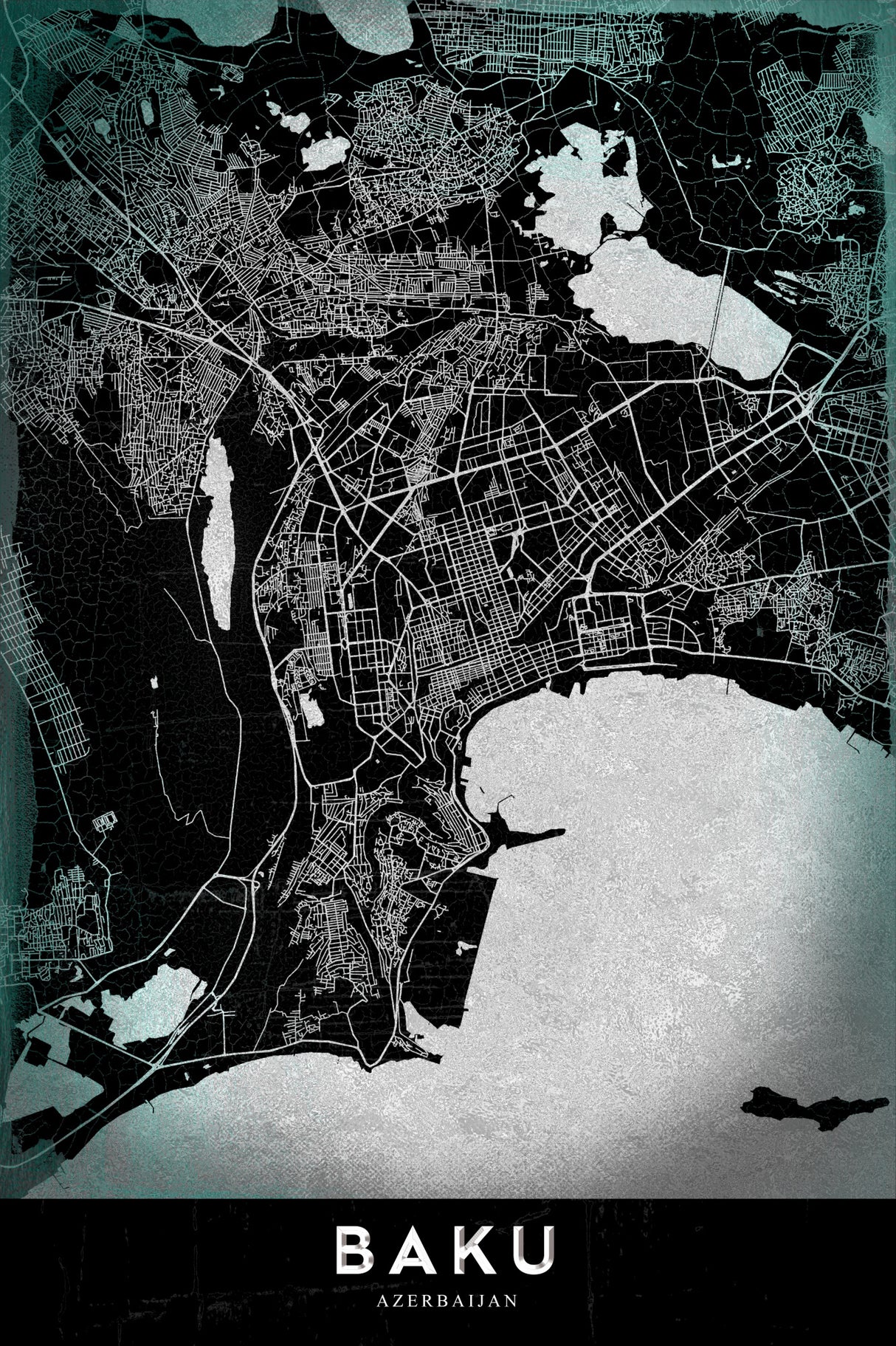 BAKU Poster och Canvastavla