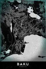 BAKU Poster och Canvastavla