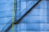 two yellow lines Poster och Canvastavla