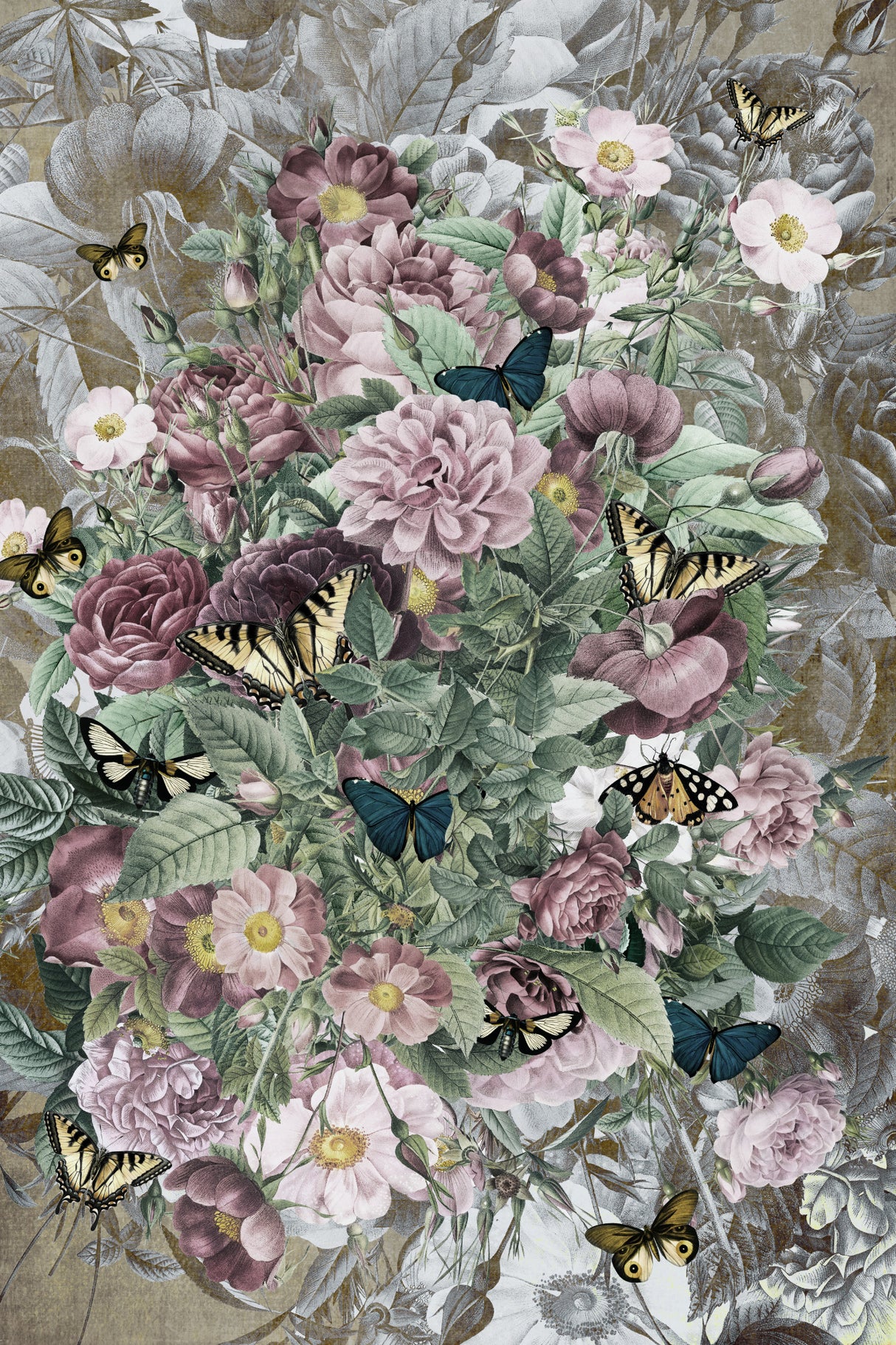 Wild About the Flowers 3 Poster och Canvastavla