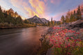 Rockies in Fall Poster och Canvastavla