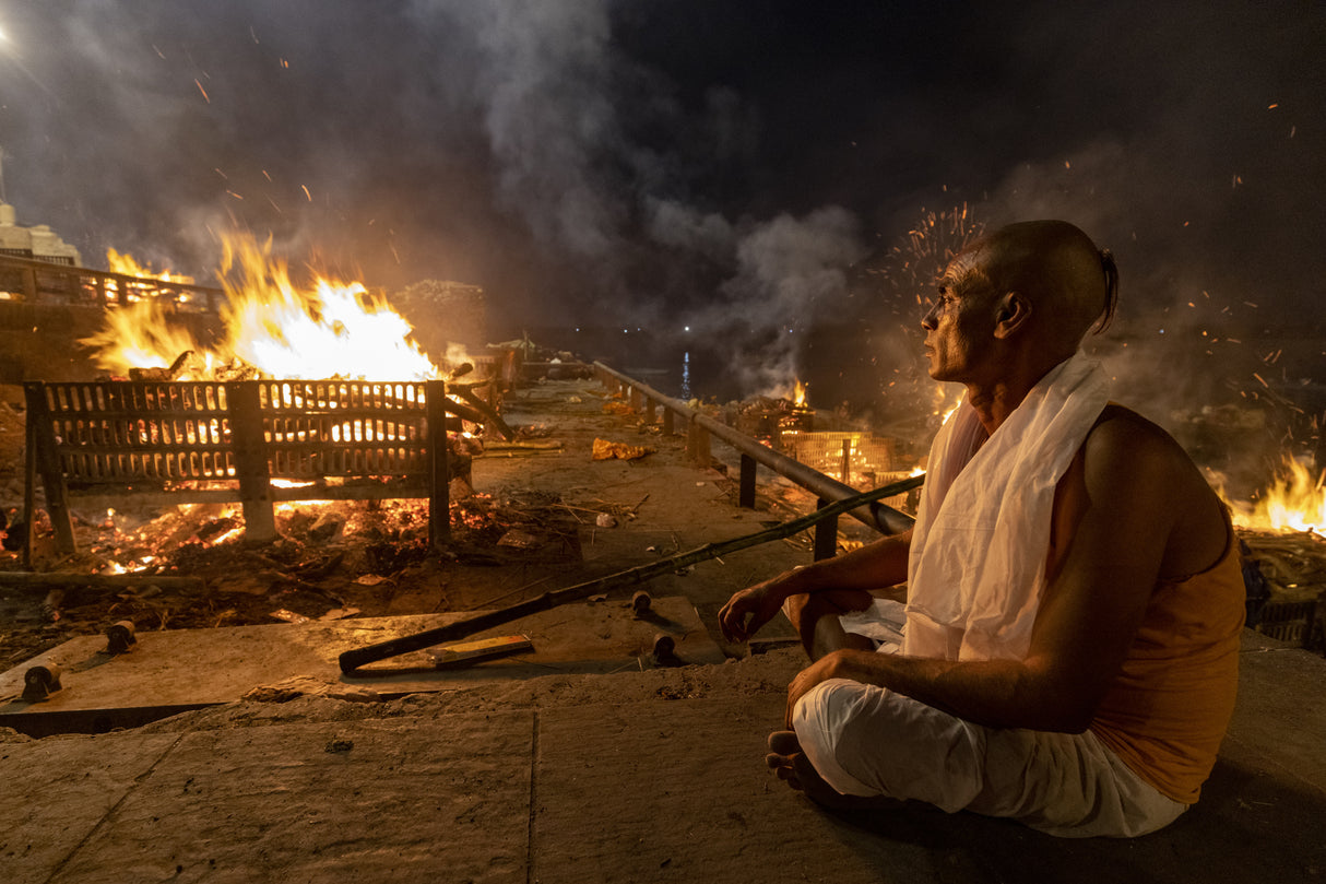 The Burning Ghat Poster och Canvastavla