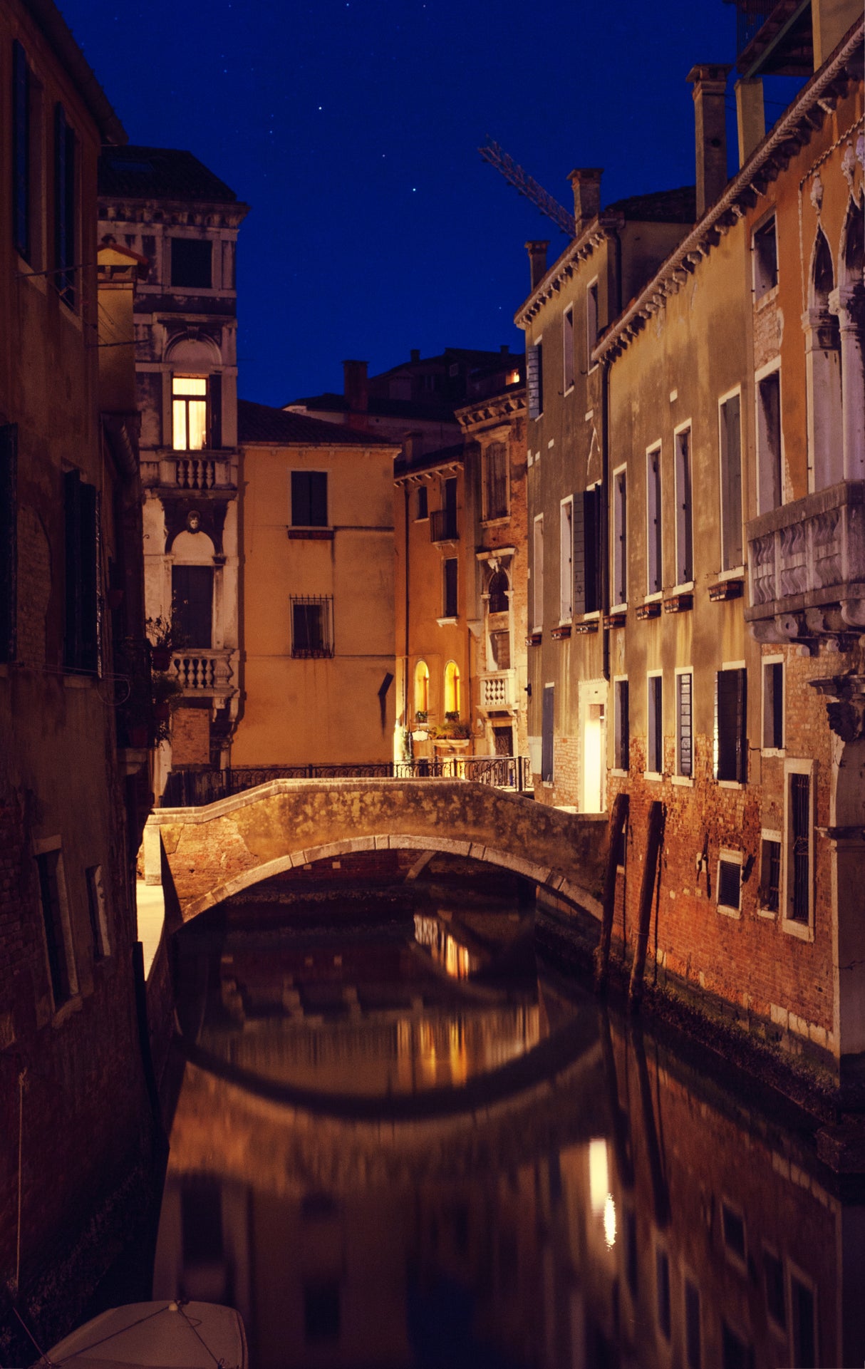 Venice by night Poster och Canvastavla