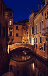 Venice by night Poster och Canvastavla