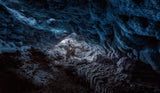 Exploring a Fronzen Blue World Poster och Canvastavla