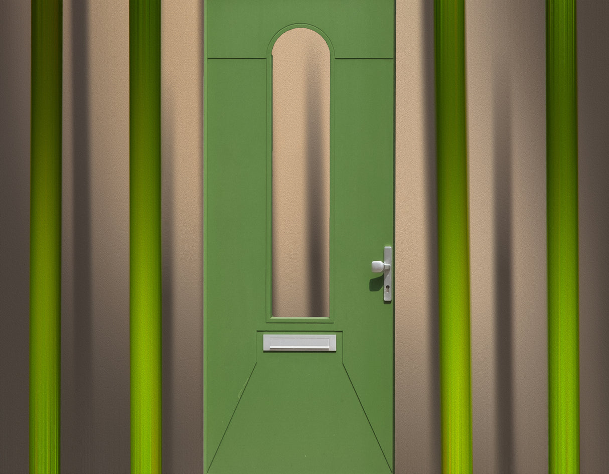 Door in the forest. Poster och Canvastavla