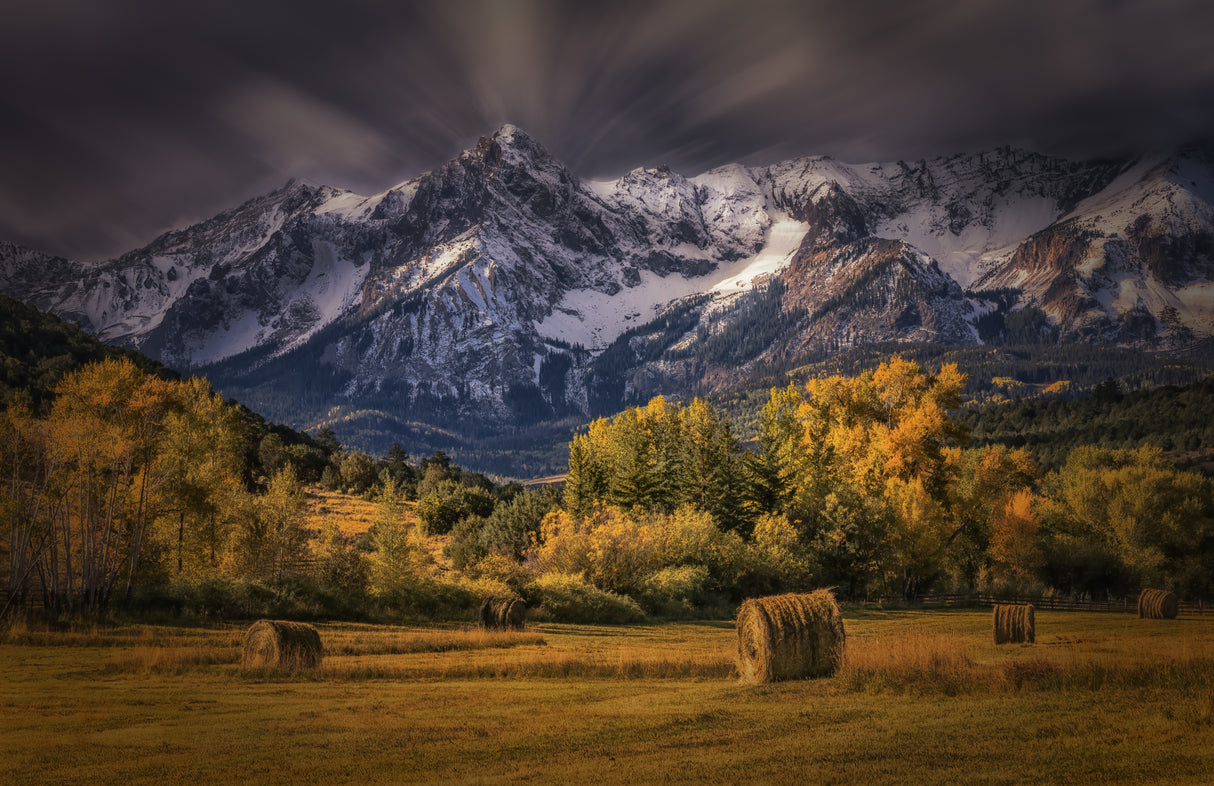 The Haystacks Poster och Canvastavla