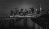 NYC at Night Poster och Canvastavla