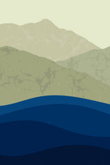 Mountains #2 Poster och Canvastavla