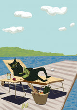 Summer Break Poster och Canvastavla