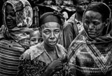 Women in a market in Ethiopia Poster och Canvastavla