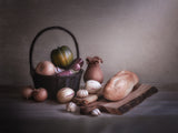 A corner at kitchen Poster och Canvastavla