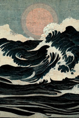 Wild Waves Poster och Canvastavla