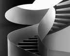 Curved lines Poster och Canvastavla