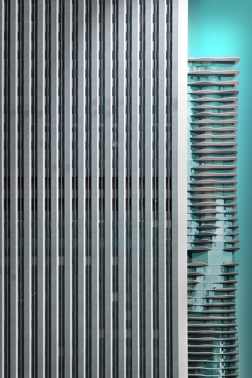 Chicago abstract II Poster och Canvastavla