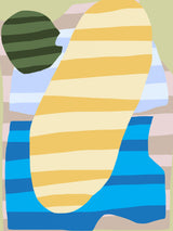 Abstract Stripe Minimal Collage 12 Poster och Canvastavla