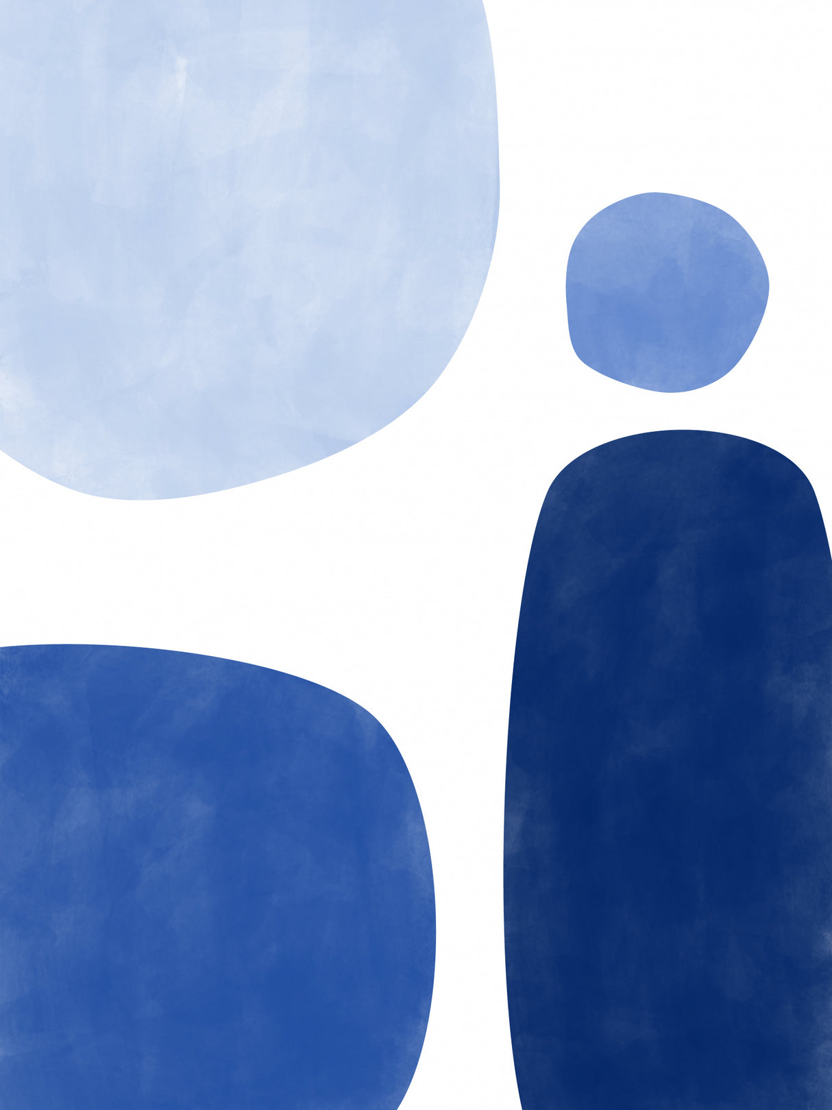 3x4 Aspectratio  Indigo65 Poster och Canvastavla
