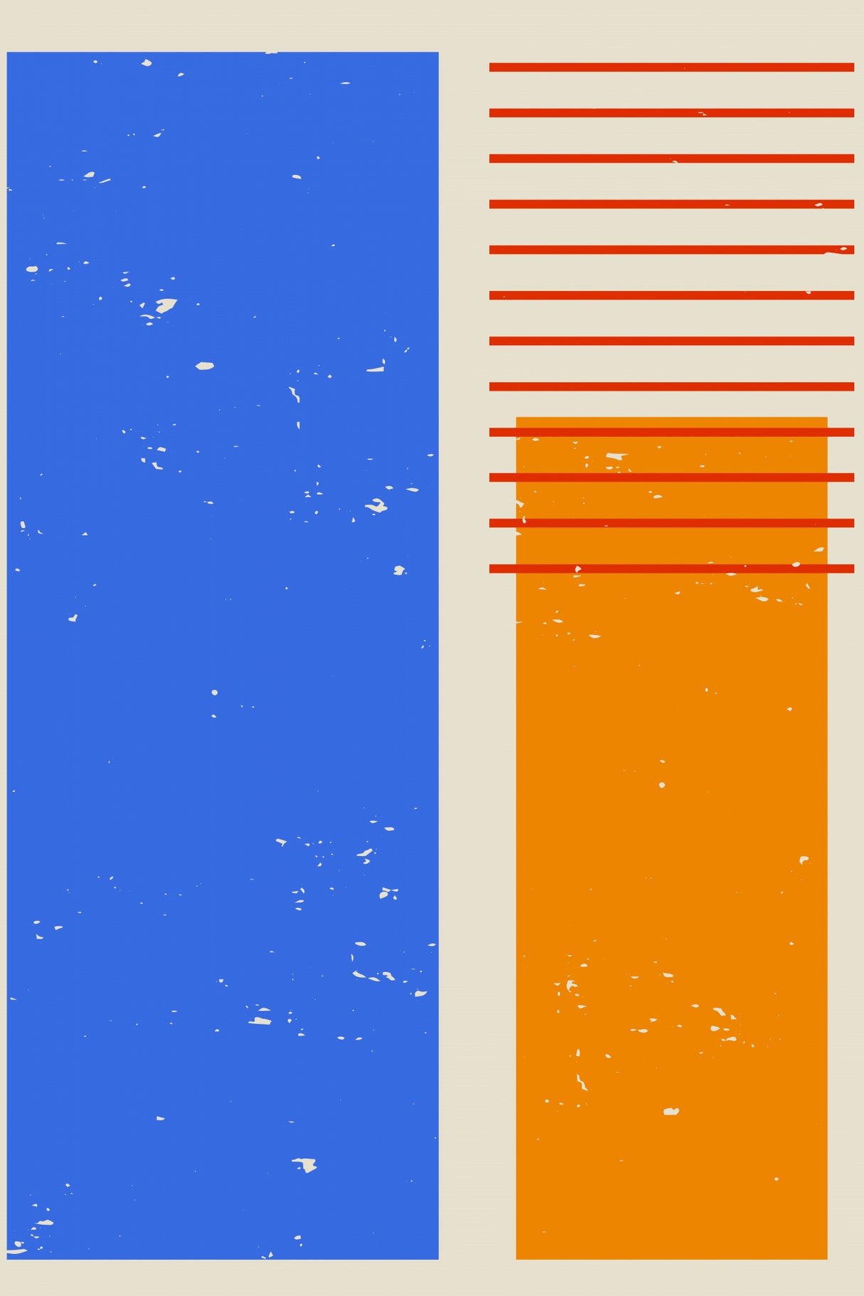 Vibrant Minimal Series #2 Poster och Canvastavla