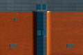 Orange geometry. Poster och Canvastavla