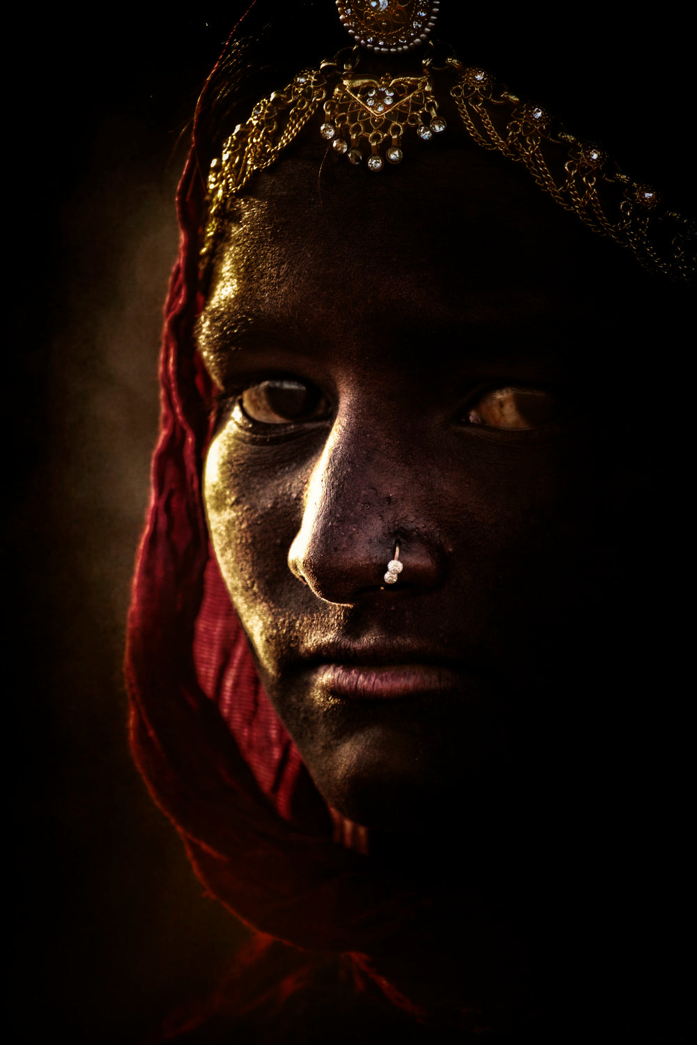 Tribal girl Poster och Canvastavla