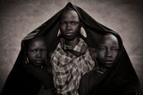 Ethiopian Family Poster och Canvastavla