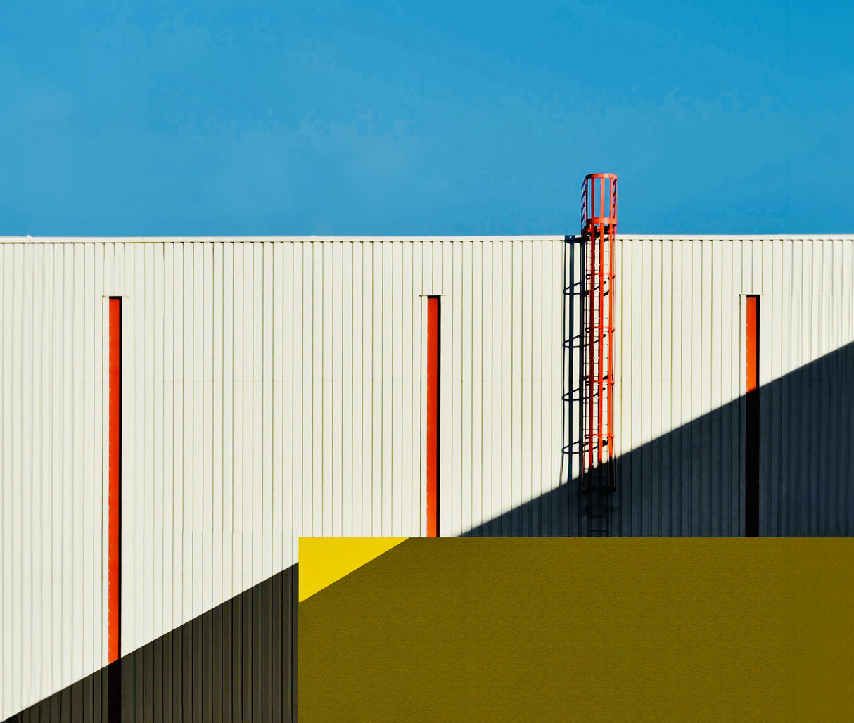 Industrial zone - Los Angeles California Poster och Canvastavla