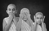 Speak, See, Hear   No Evil Poster och Canvastavla