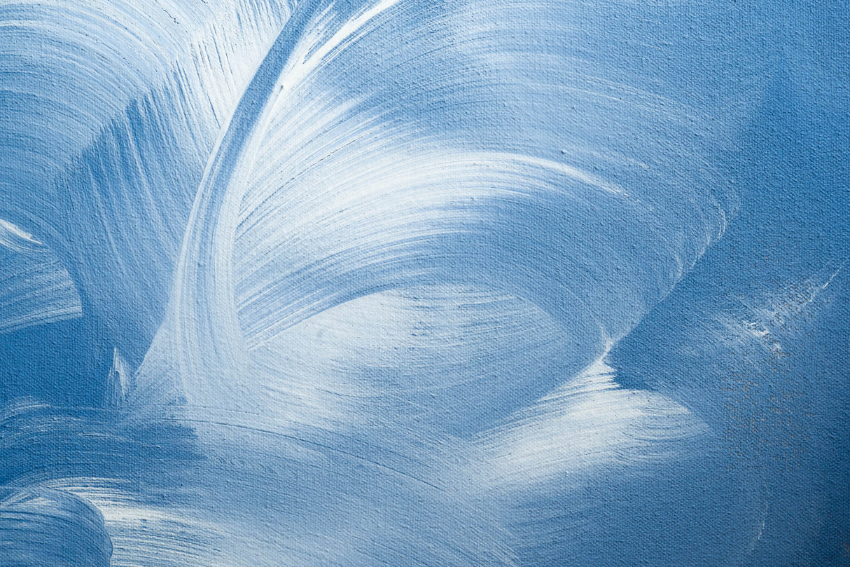 Acrylic Waves No 2 Poster och Canvastavla