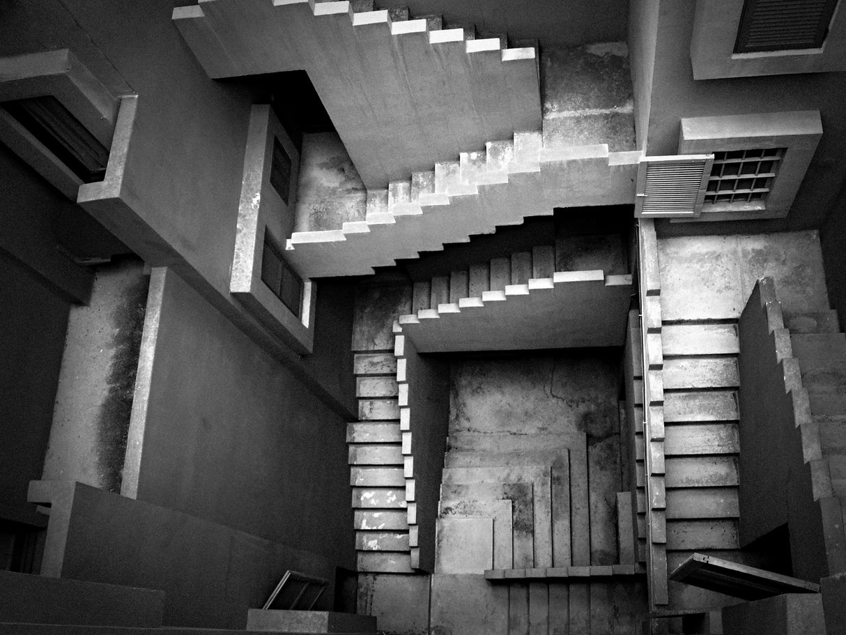 Escher lives here Poster och Canvastavla