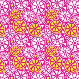 Fruit Slices Lemonade Geometric Poster och Canvastavla