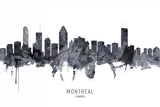 Montreal Canada Skyline Poster och Canvastavla