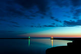 Midnight Blue Poster och Canvastavla