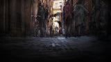 People in the alley Poster och Canvastavla