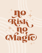 No Magic Poster och Canvastavla