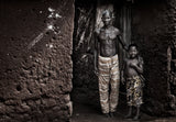 Father and son - Benin Poster och Canvastavla