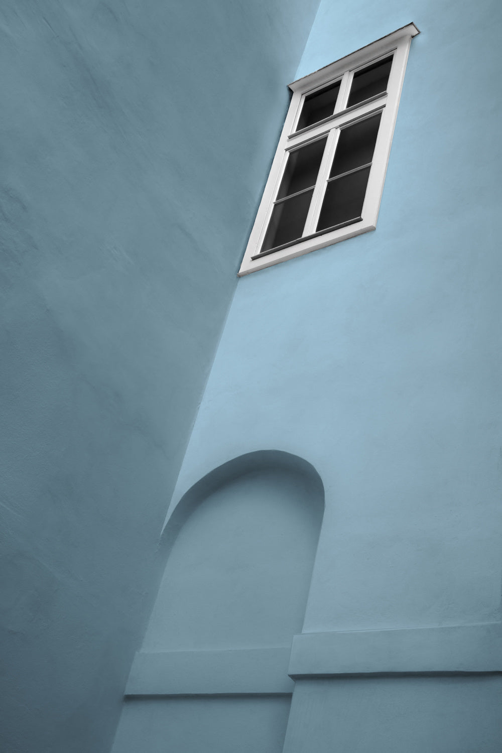 White Window Poster och Canvastavla