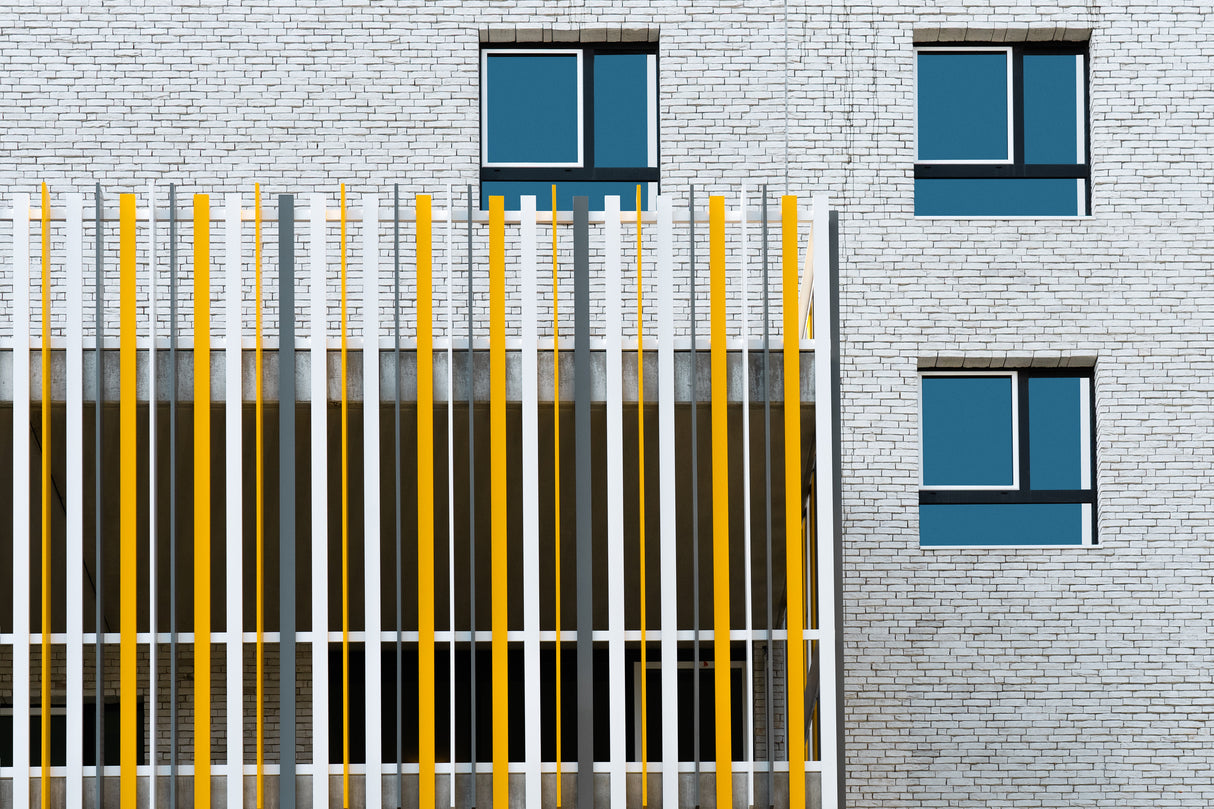 Laths and windows Poster och Canvastavla