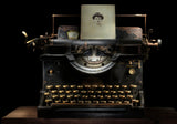 Typewriter Poster och Canvastavla