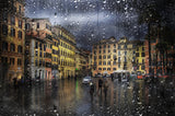 Still rain in the city Poster och Canvastavla