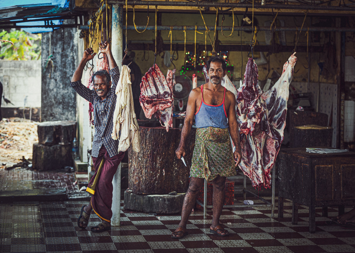 The butchers of Chocin Poster och Canvastavla