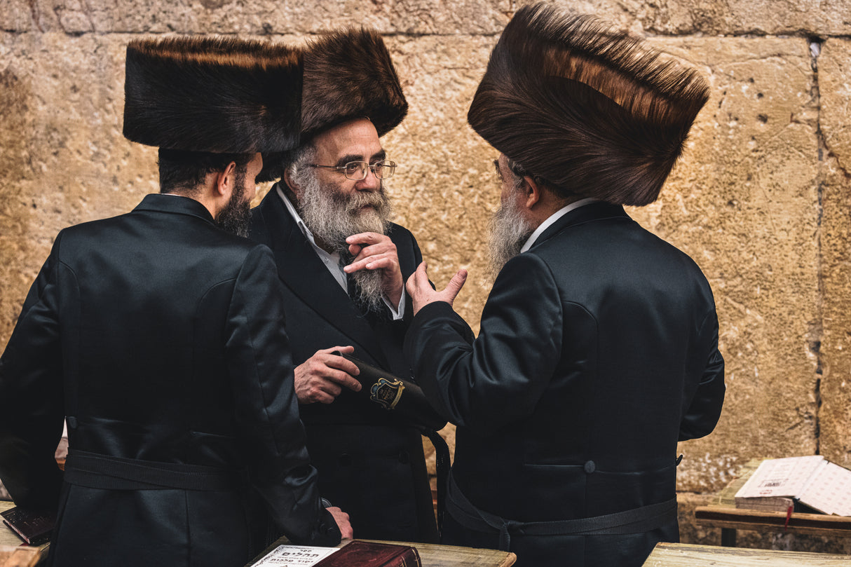 Celebrations in western wall Poster och Canvastavla