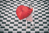 Red Umbrella Poster och Canvastavla