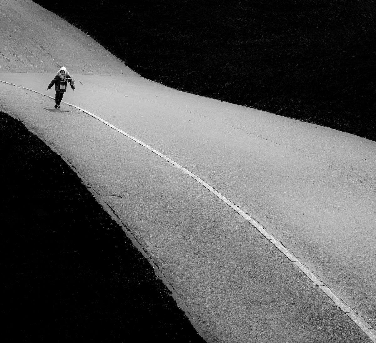 on the line Poster och Canvastavla