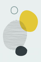 Boho Abstract Vibes #3 Poster och Canvastavla