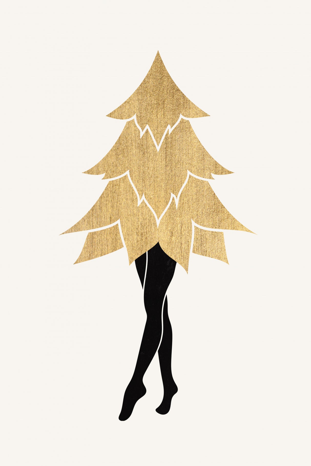 Lady Gaga At Christmas (vers.1) Poster och Canvastavla