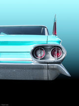 US classic car 1961 Sedan Deville Poster och Canvastavla