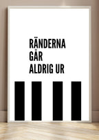 Landskrona Bois - Ränderna går aldrig ur poster