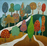 Bountiful Trees Poster och Canvastavla